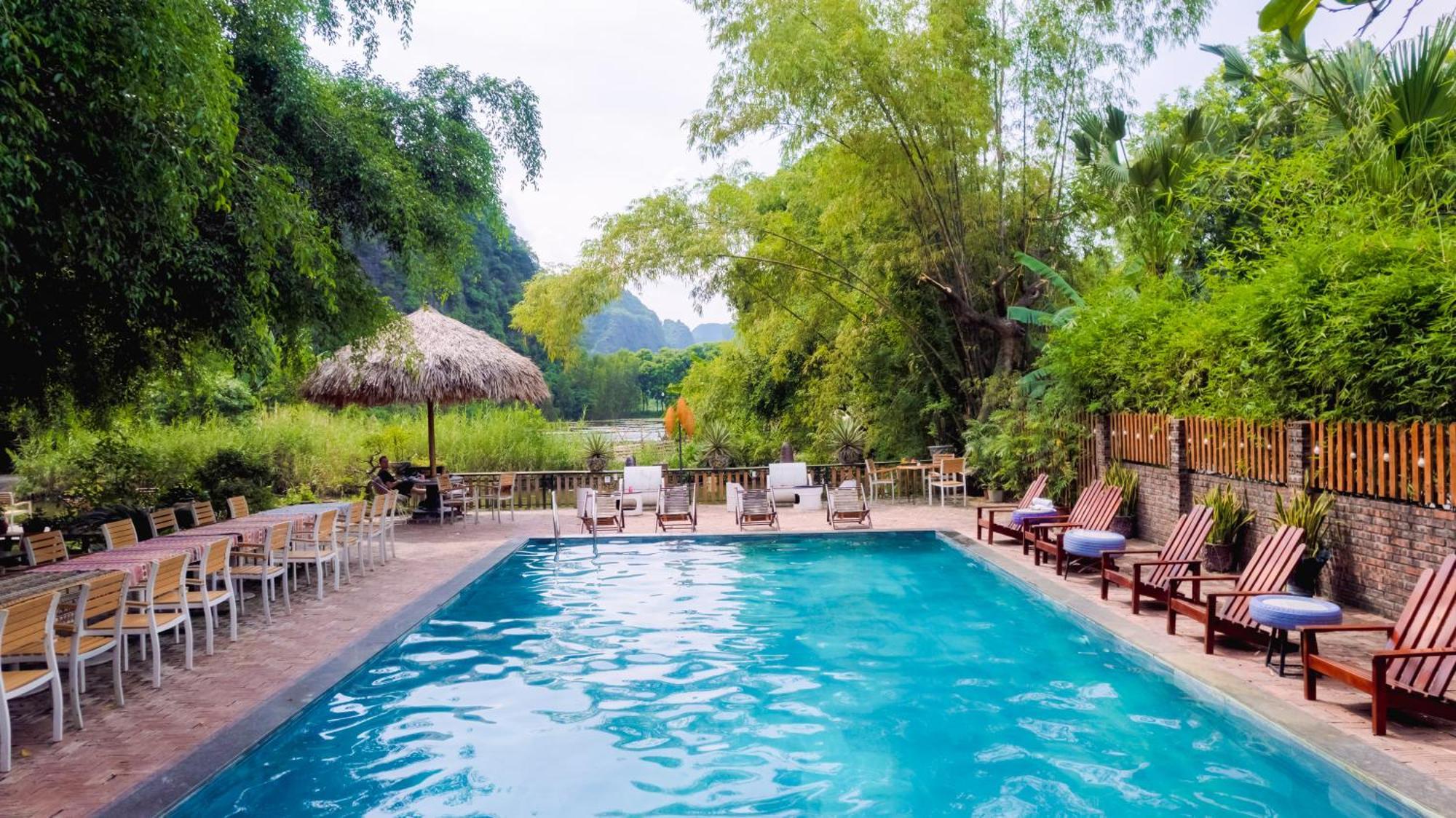 Tam Coc Central Bungalow-Hostel Vu Lam Екстериор снимка