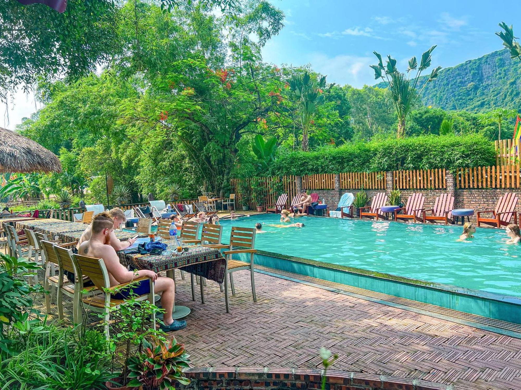 Tam Coc Central Bungalow-Hostel Vu Lam Екстериор снимка