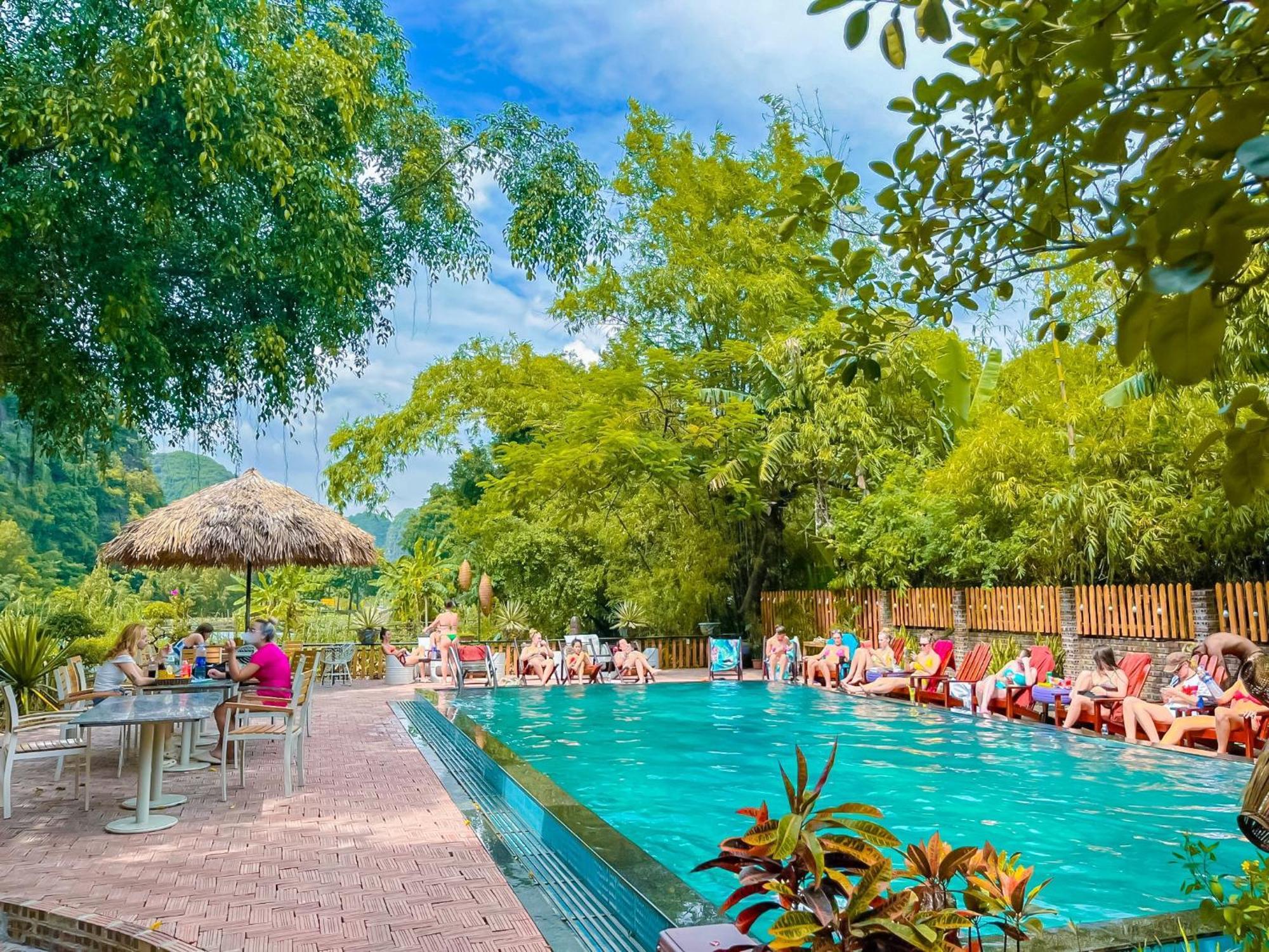 Tam Coc Central Bungalow-Hostel Vu Lam Екстериор снимка