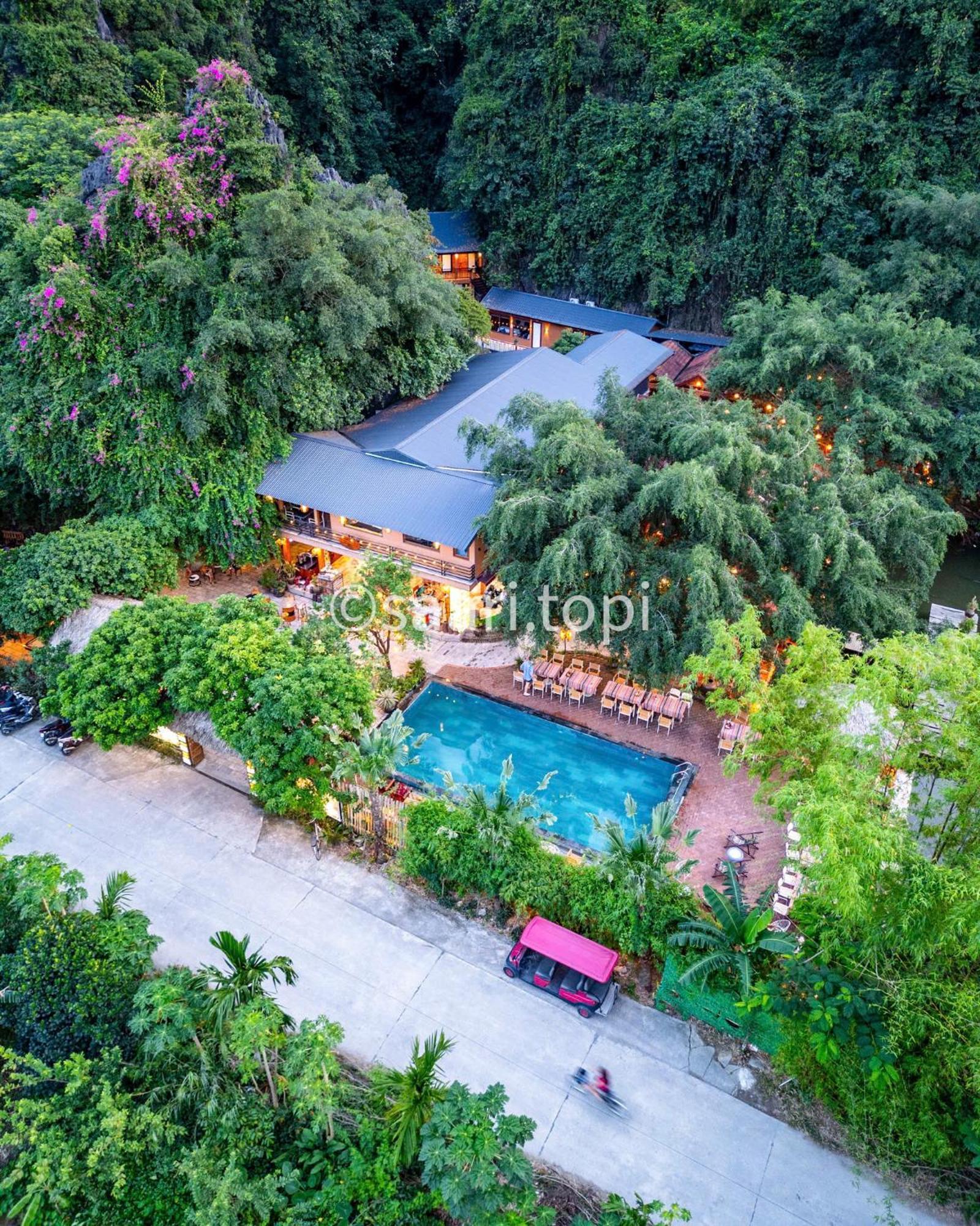Tam Coc Central Bungalow-Hostel Vu Lam Екстериор снимка